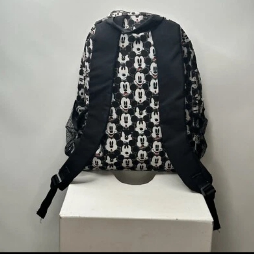 Disney Black and White Mickey Mouse Backpack - Picture 2 of 7